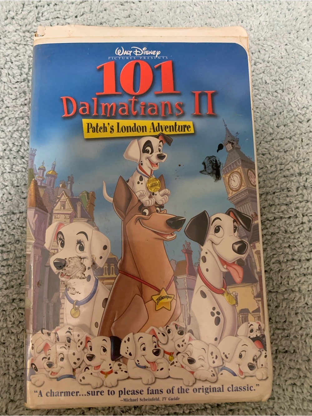 Disney 101 Dalmatians II Patch's London Adventure Cover - Blue, White, Red